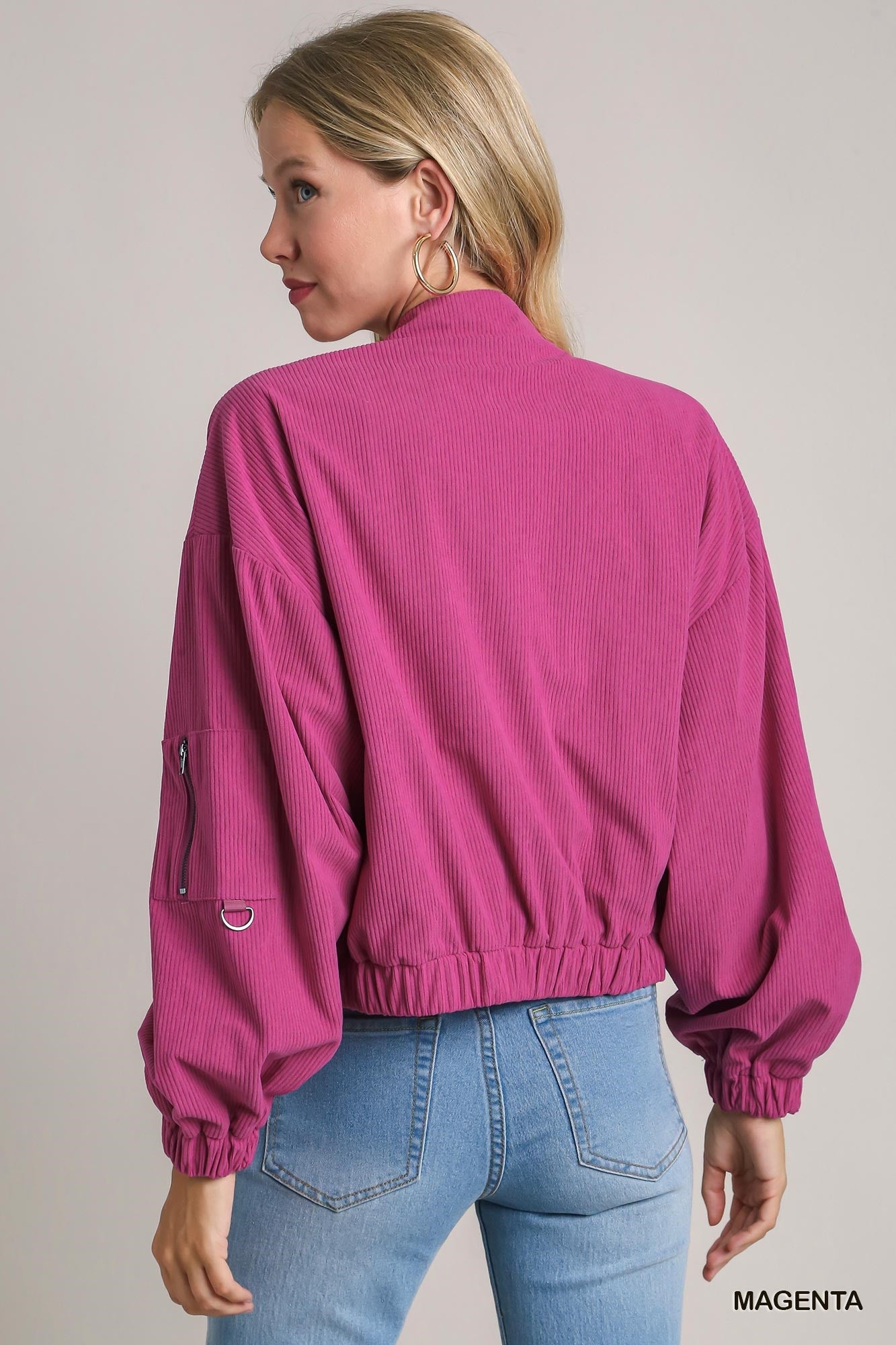 Corduroy Bomber Jacket