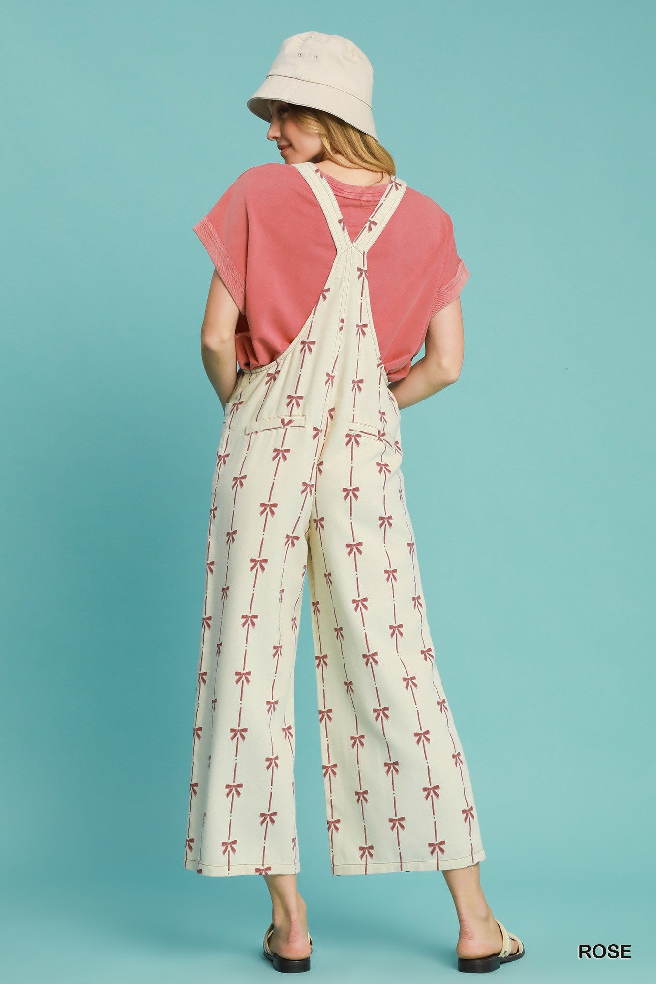 Pink Bow Jumpsuit