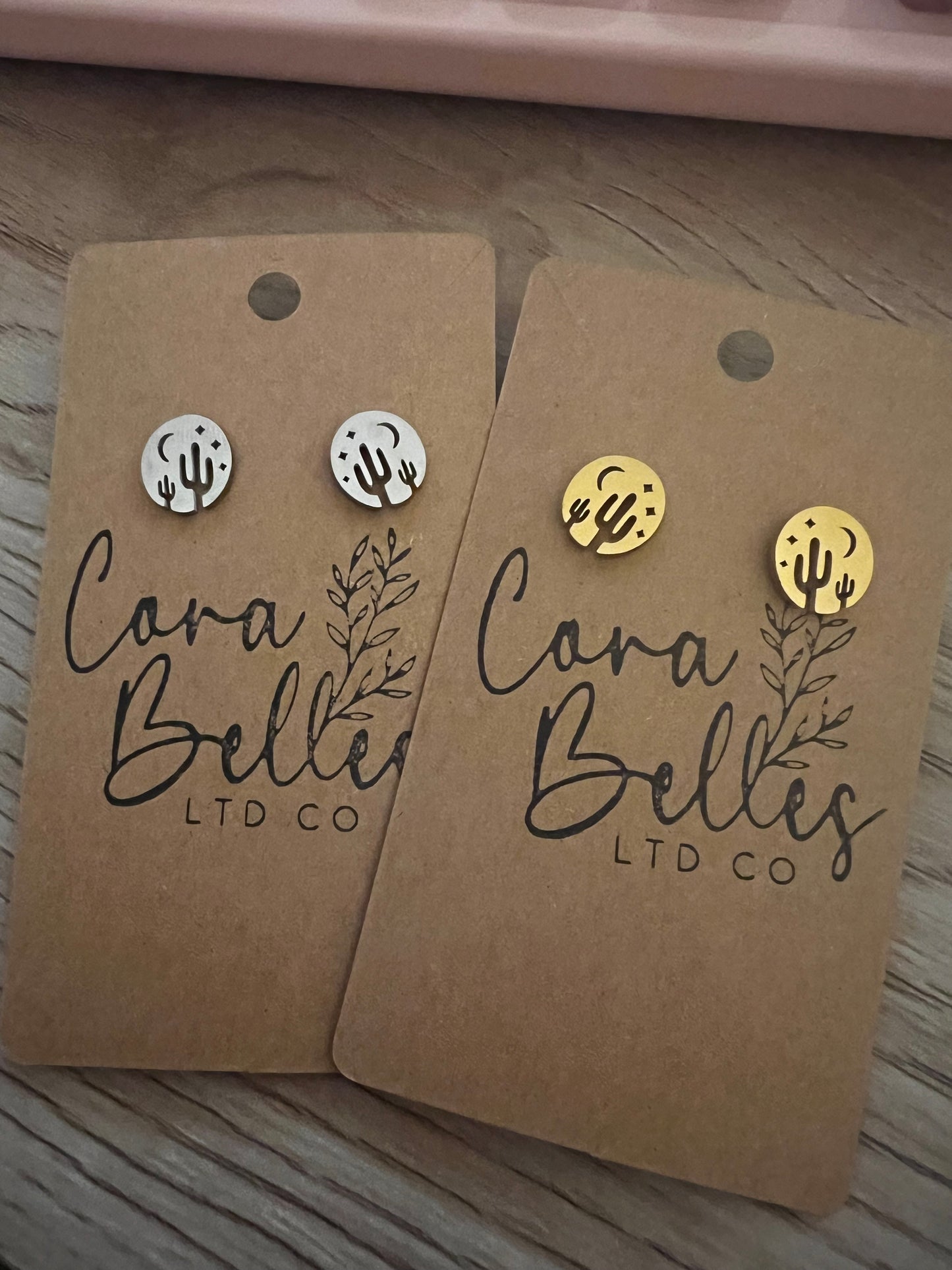 Cactus Stud Earrings