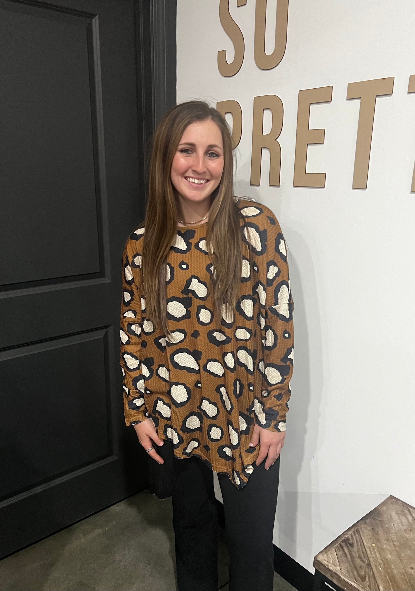 Leopard Top