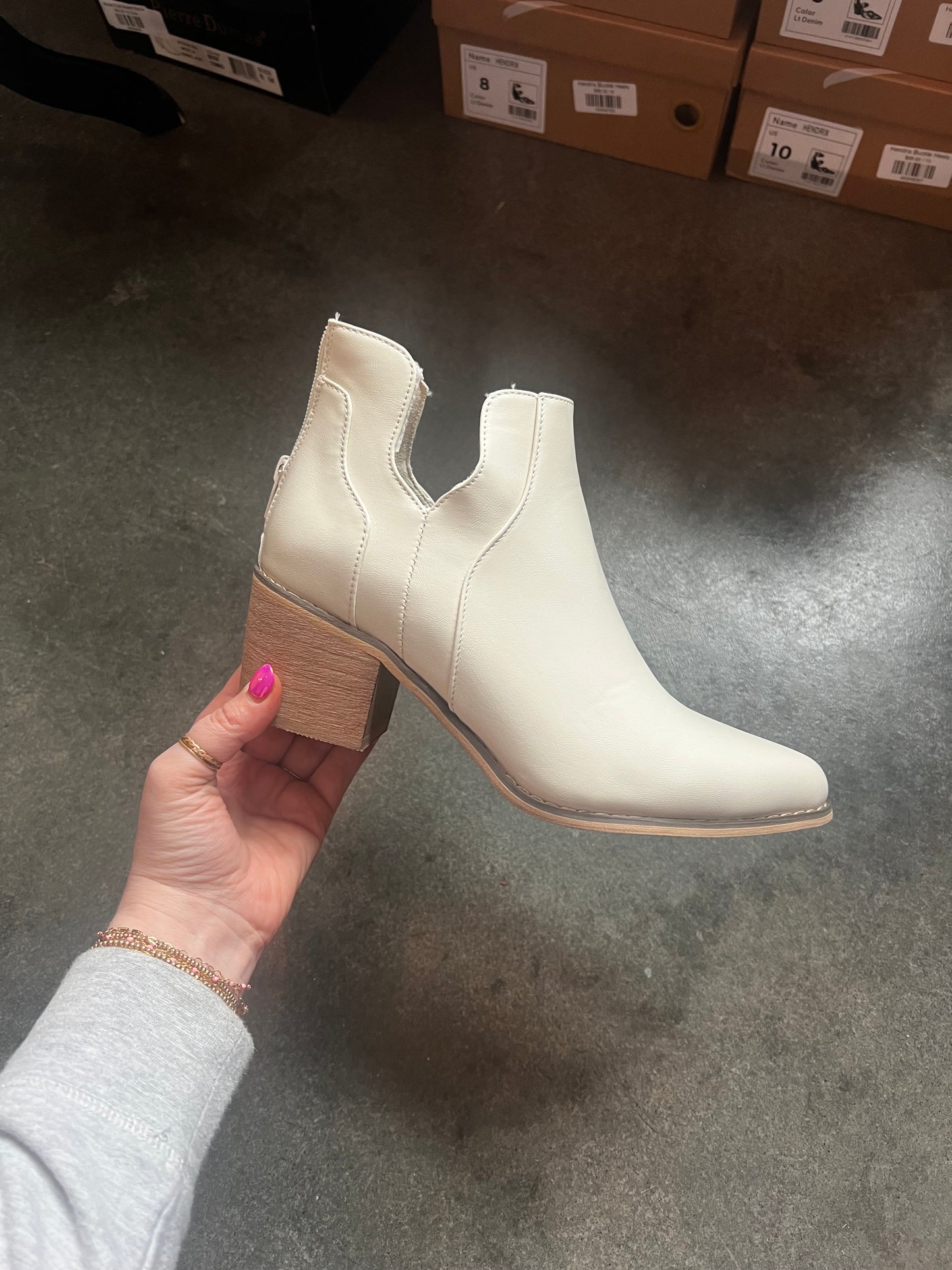 Brown Cow Accent Bootie