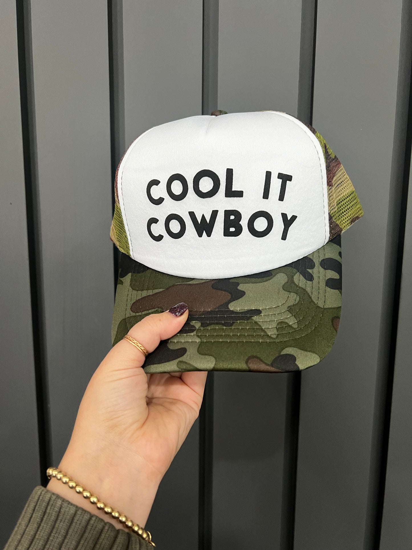 Cool It Cowboy Trucker Hat