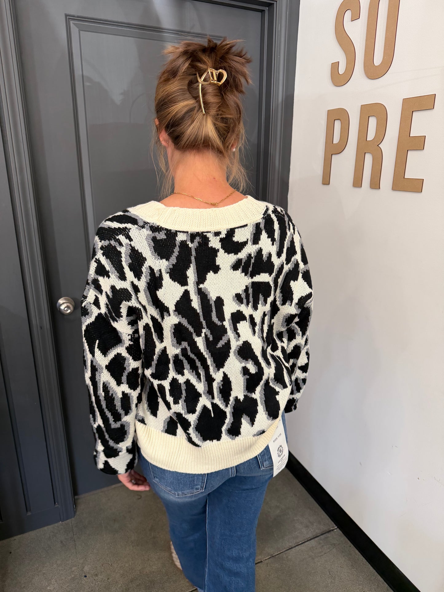 Leopard Cardigan