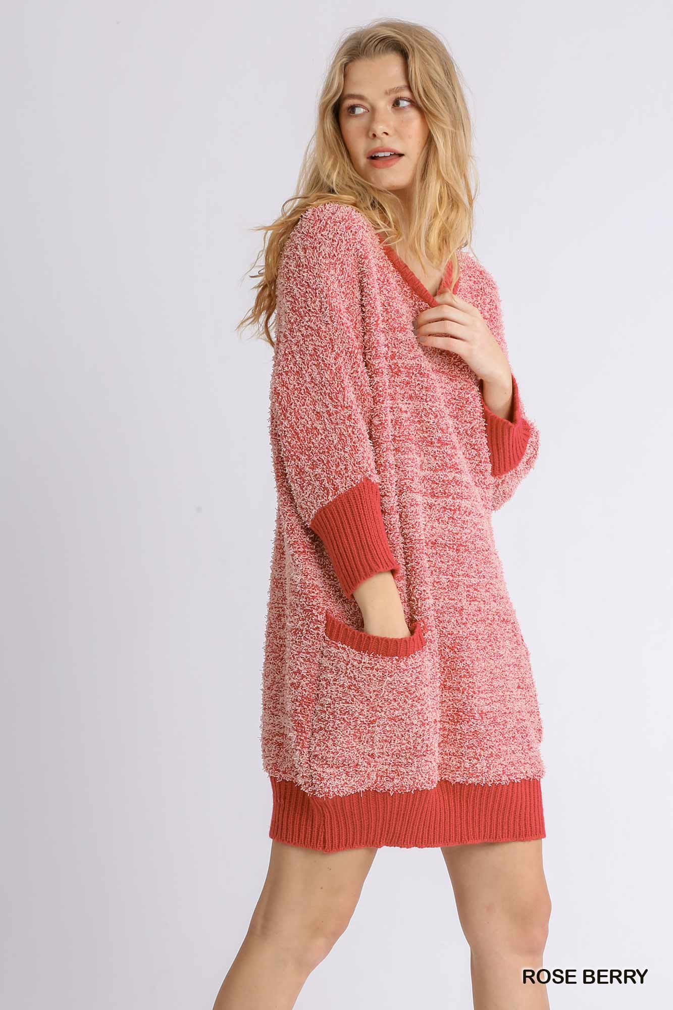 Plush Sweater Dress