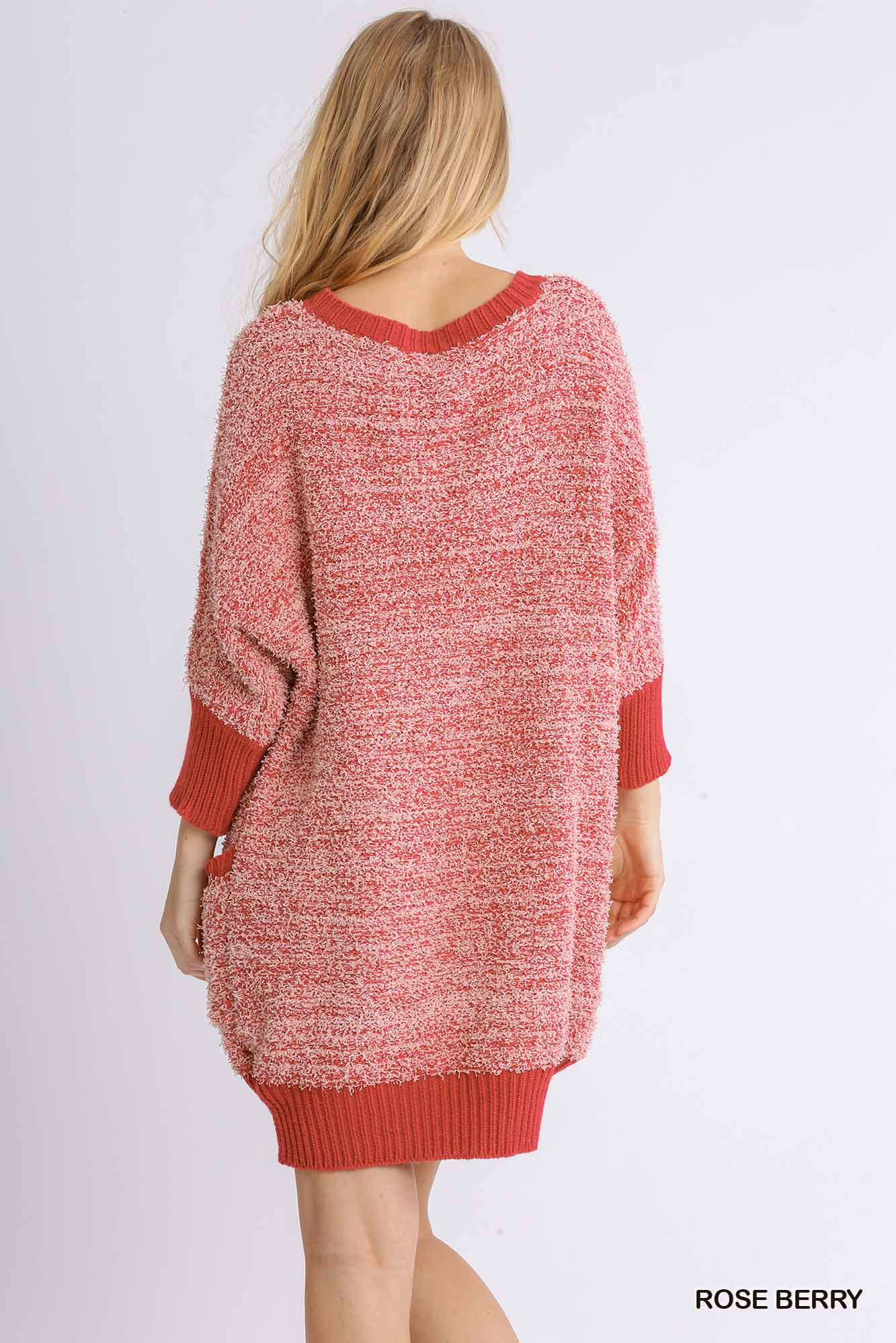 Plush Sweater Dress