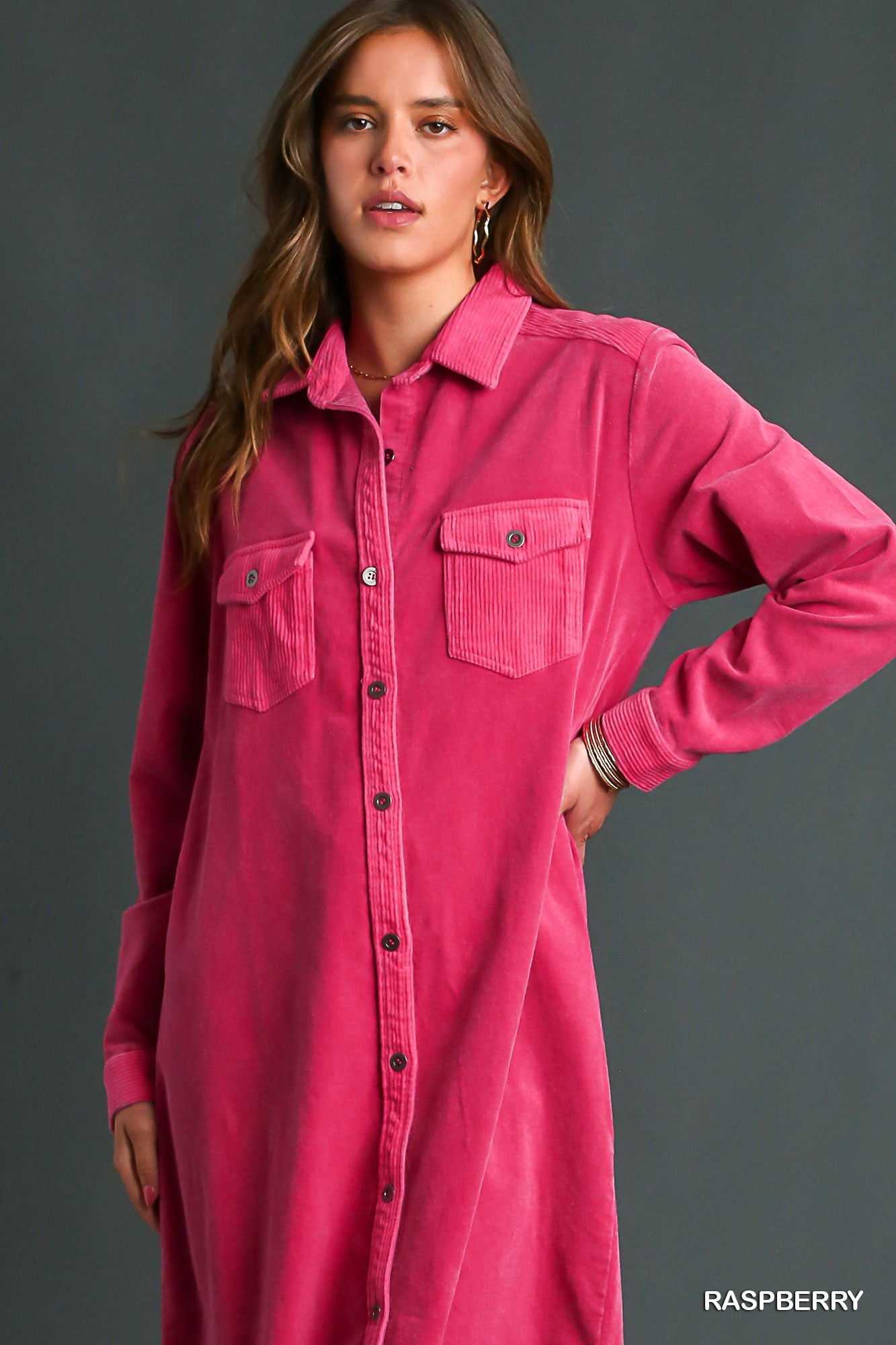 Corduroy Shirt/Dress/Jacket