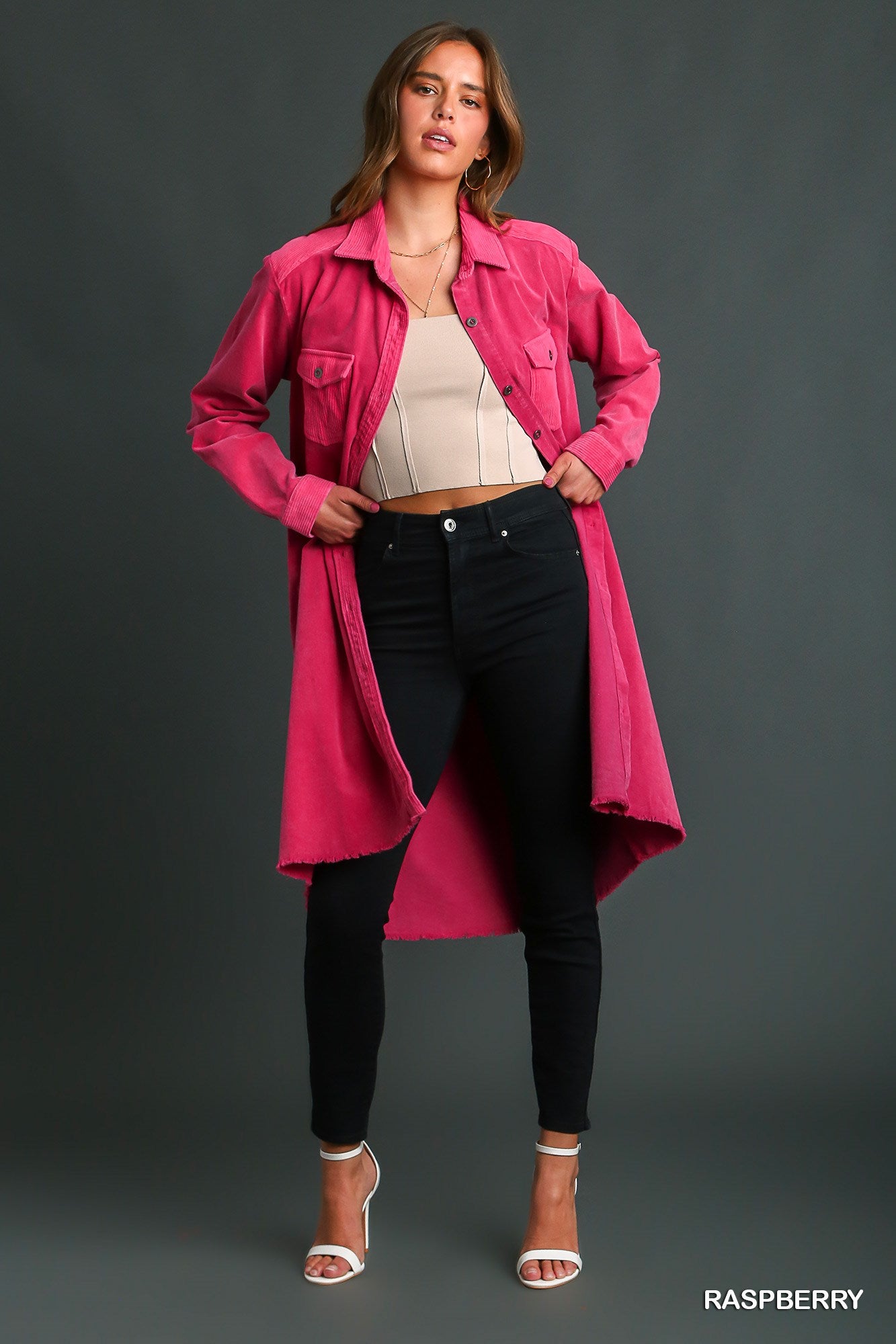 Corduroy Shirt/Dress/Jacket