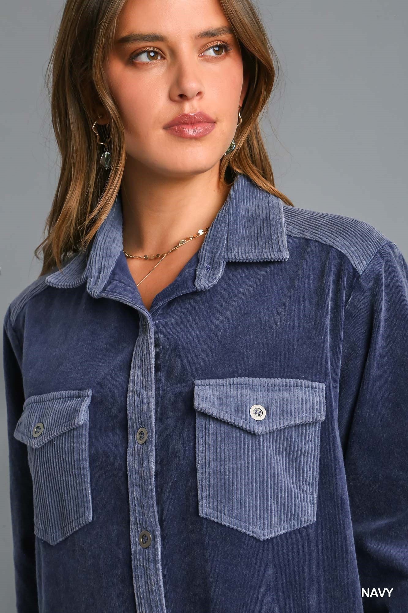 Corduroy Shirt/Dress/Jacket