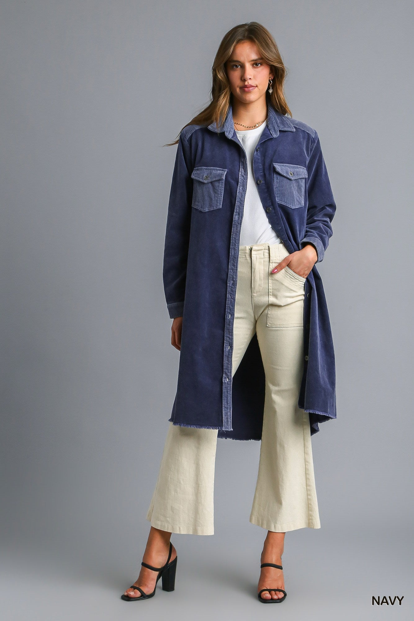 Corduroy Shirt/Dress/Jacket