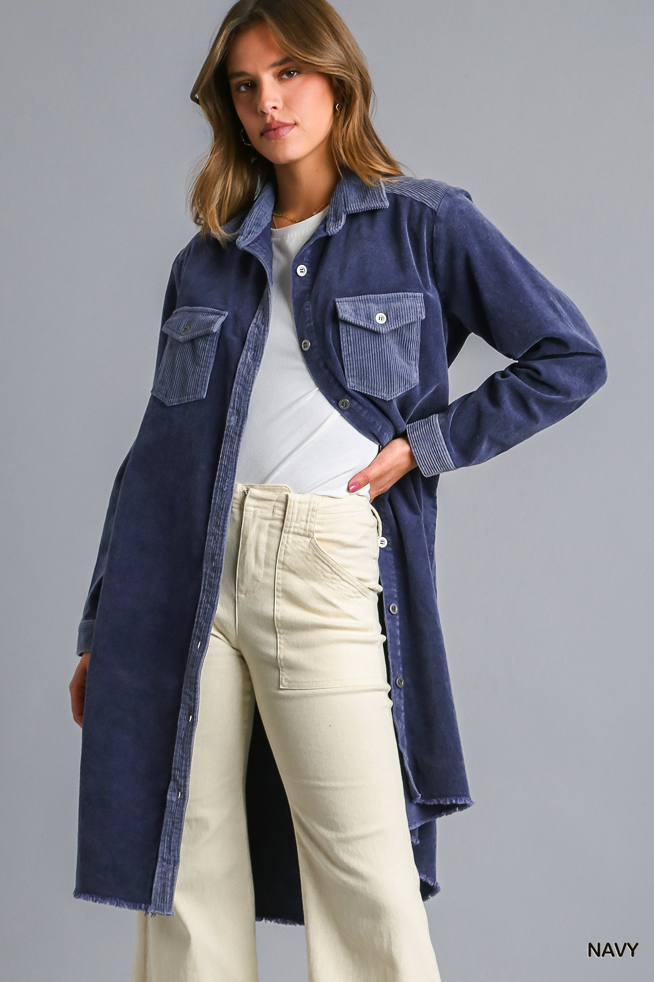 Corduroy Shirt/Dress/Jacket