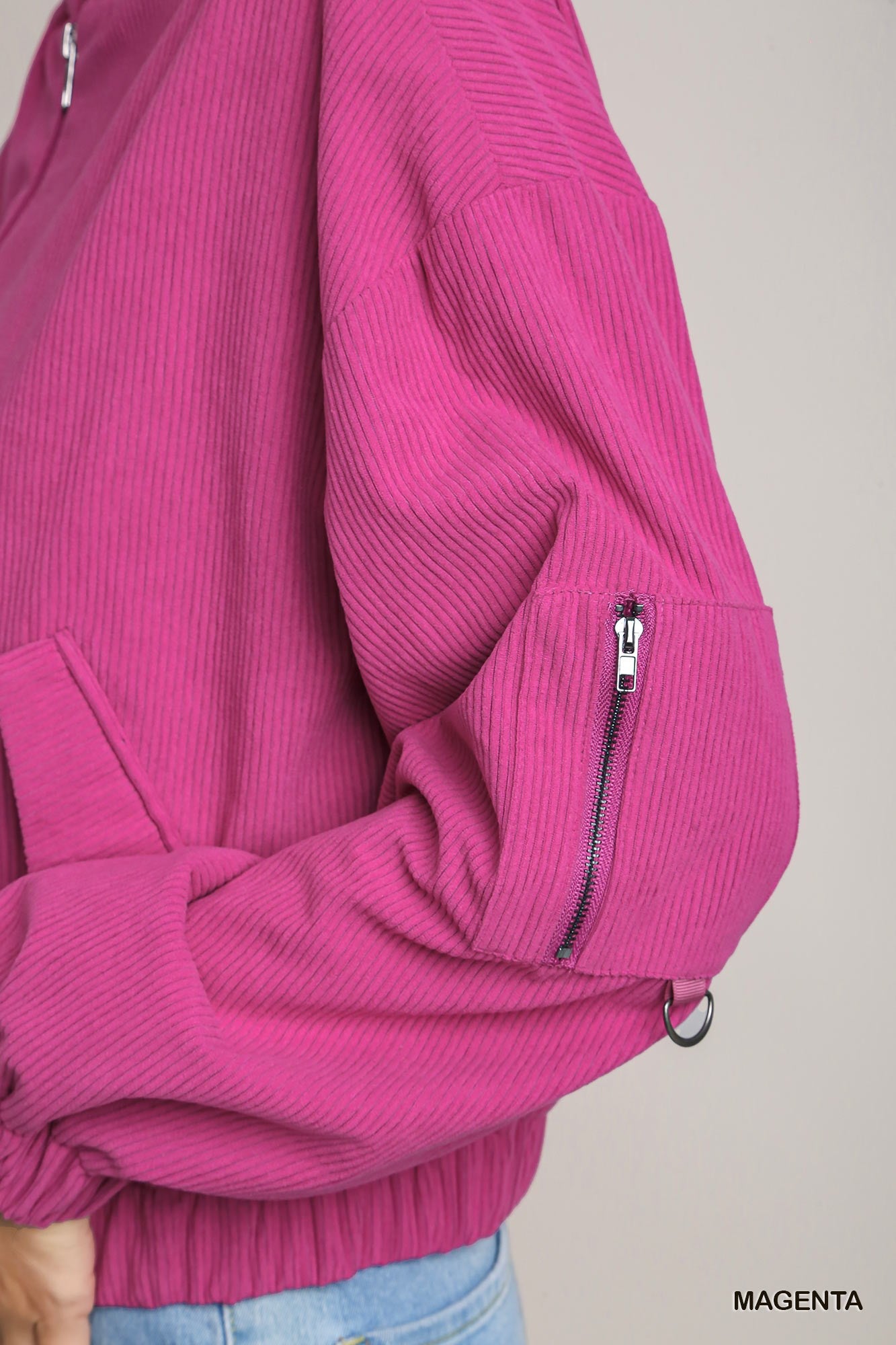 Corduroy Bomber Jacket