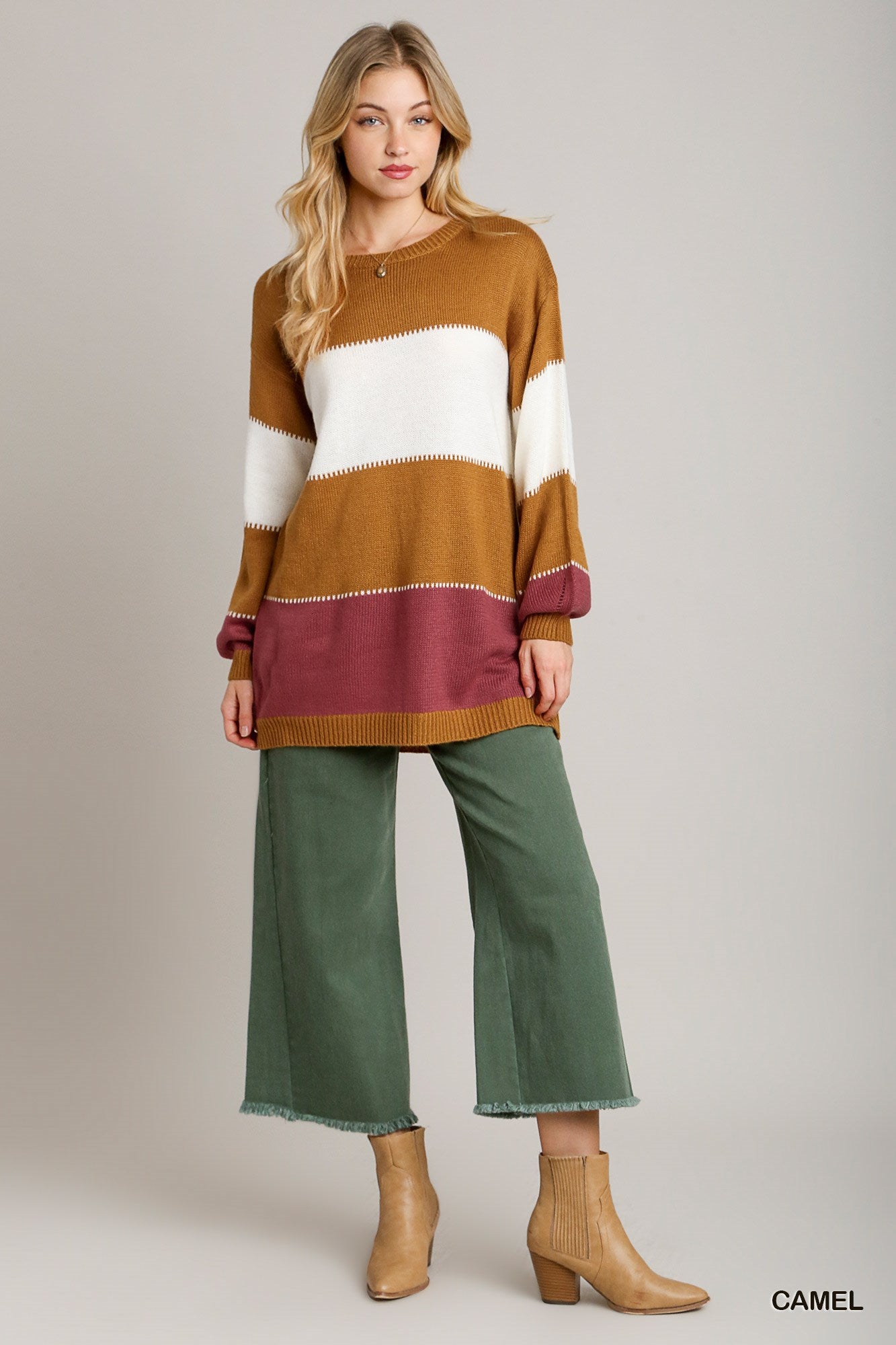 Color Block Tunic