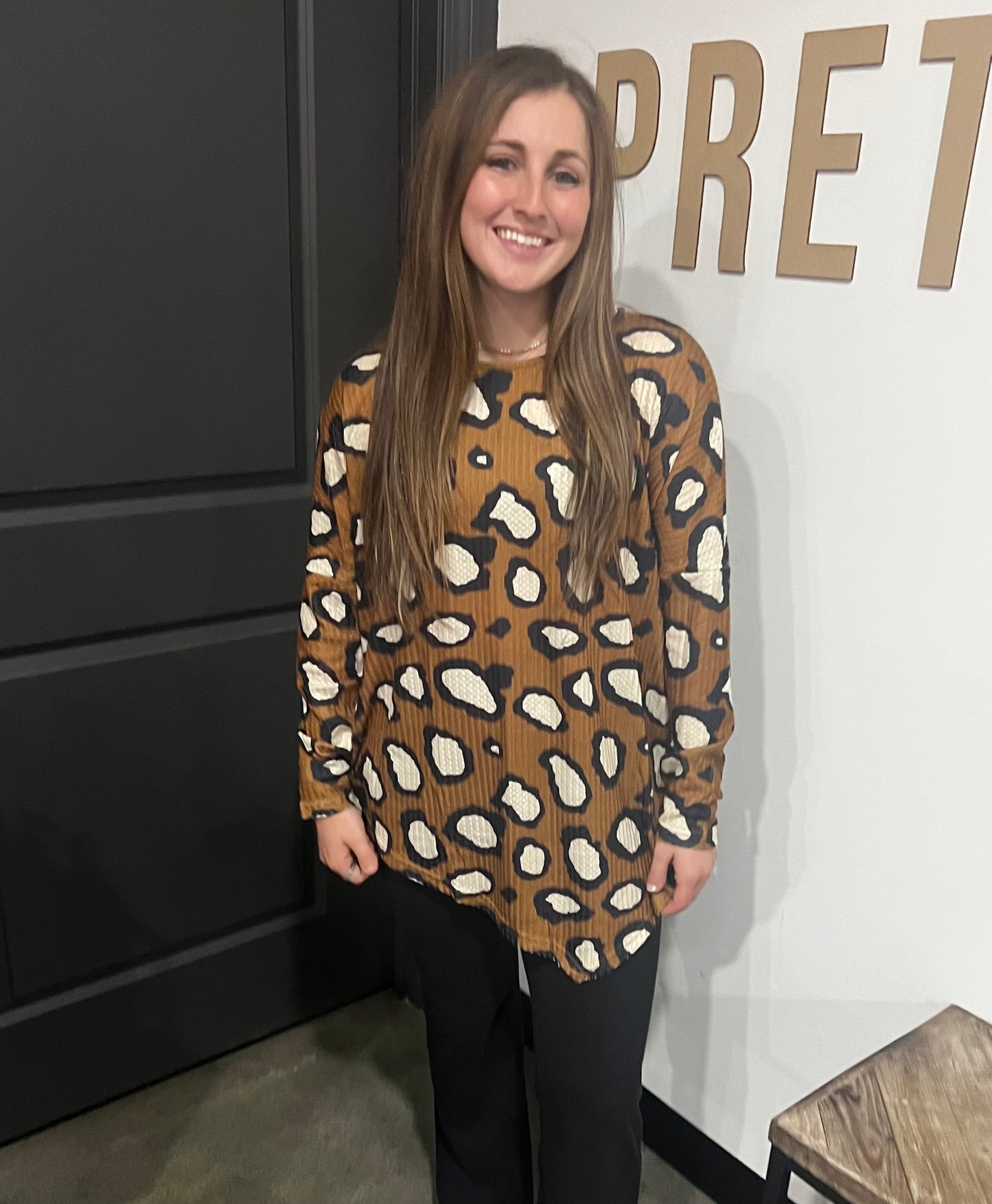 Leopard Top