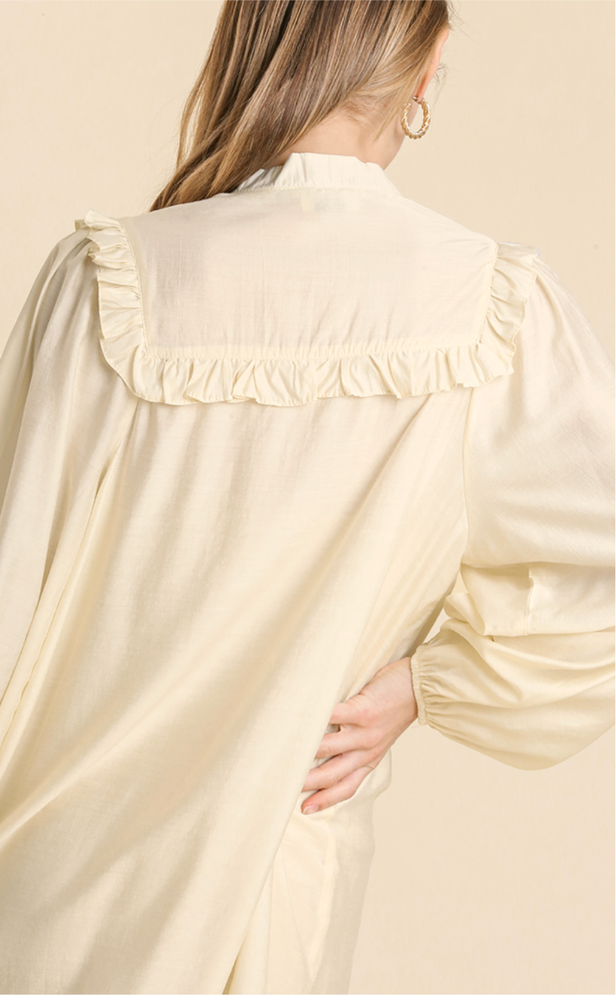 Smock Neck Dress