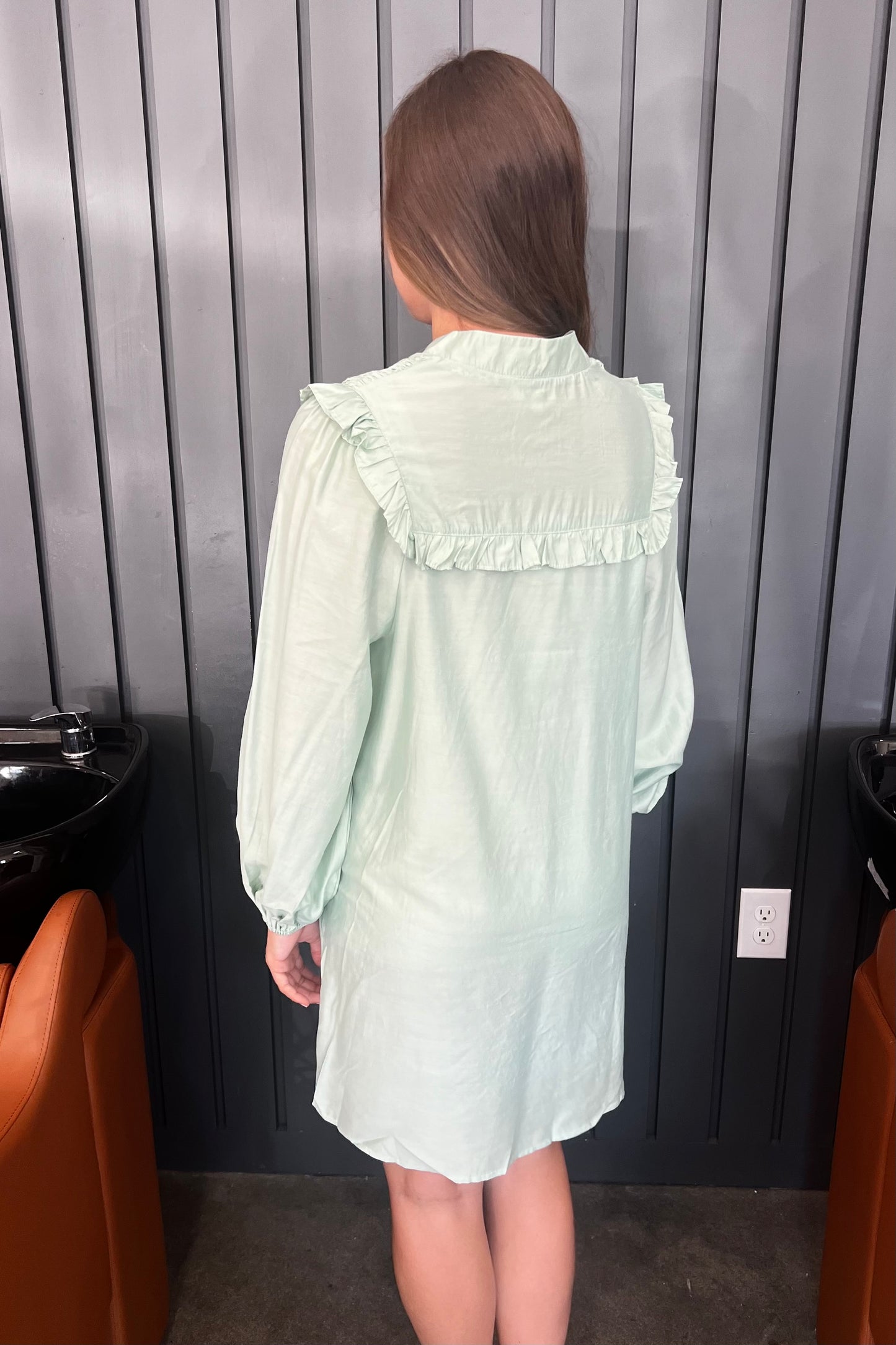Smock Neck Dress