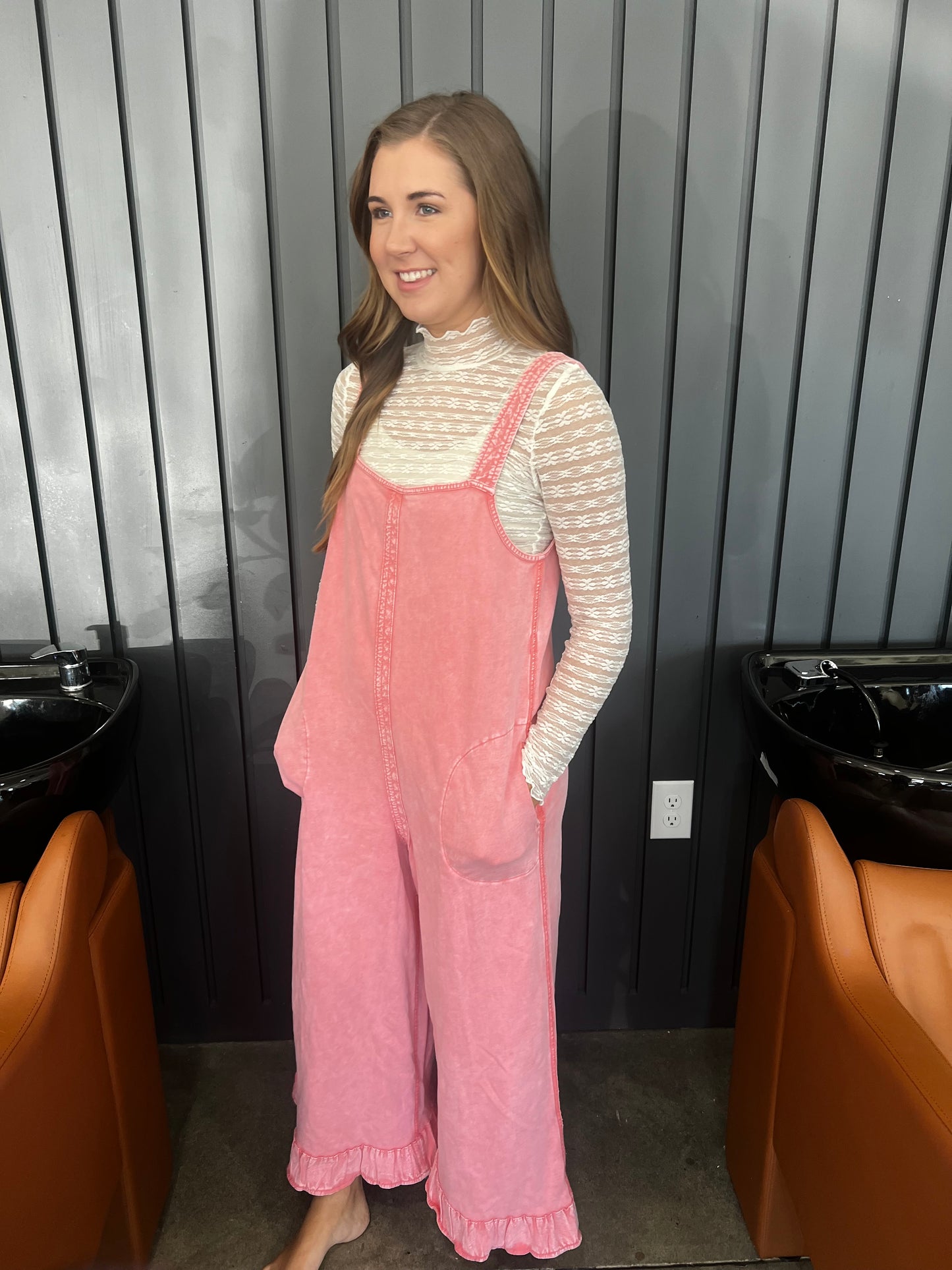 Just Peachy Romper