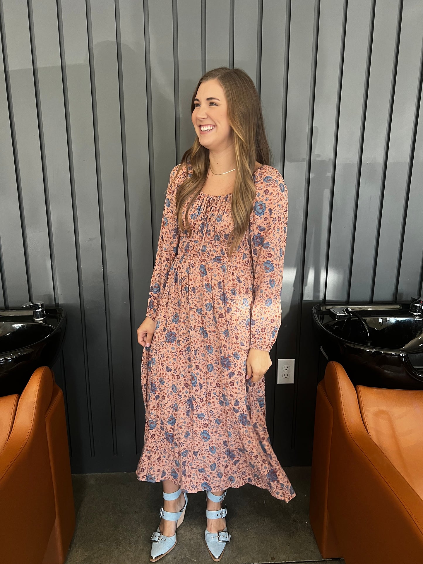 Long Sleeve Midi